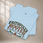 Faithfully Rooted | Christian Faith Graphic T-Shirt