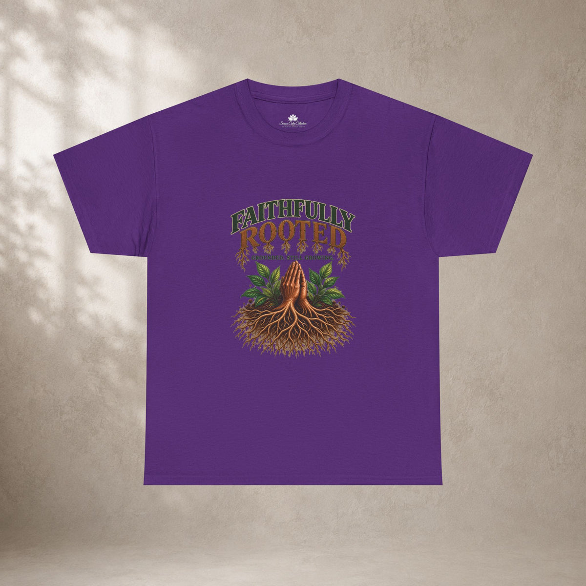 Faithfully Rooted | Christian Faith Graphic T-Shirt
