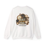 Built in My Own Time Vintage Clock Sweatshirt