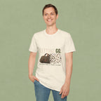 Letting Go T-Shirt — 'Letting Go' Inspirational Graphic Tee with Leopard & Bag Design