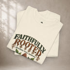 Faithfully Rooted | Christian Faith Graphic T-Shirt