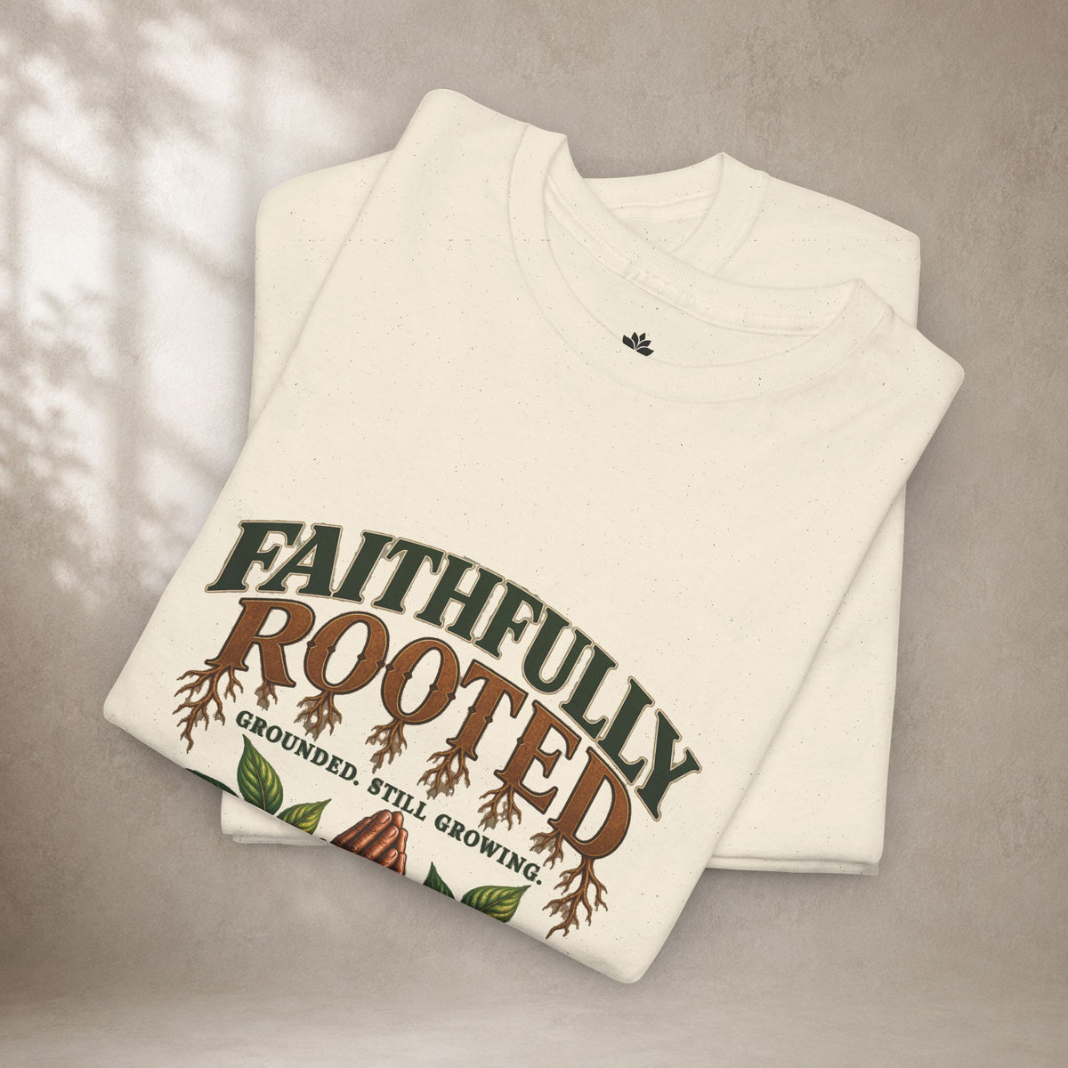 Faithfully Rooted | Christian Faith Graphic T-Shirt