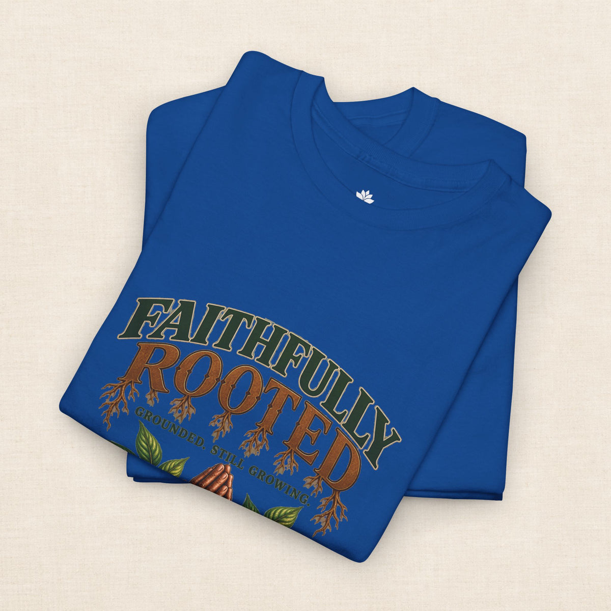 Faithfully Rooted | Christian Faith Graphic T-Shirt