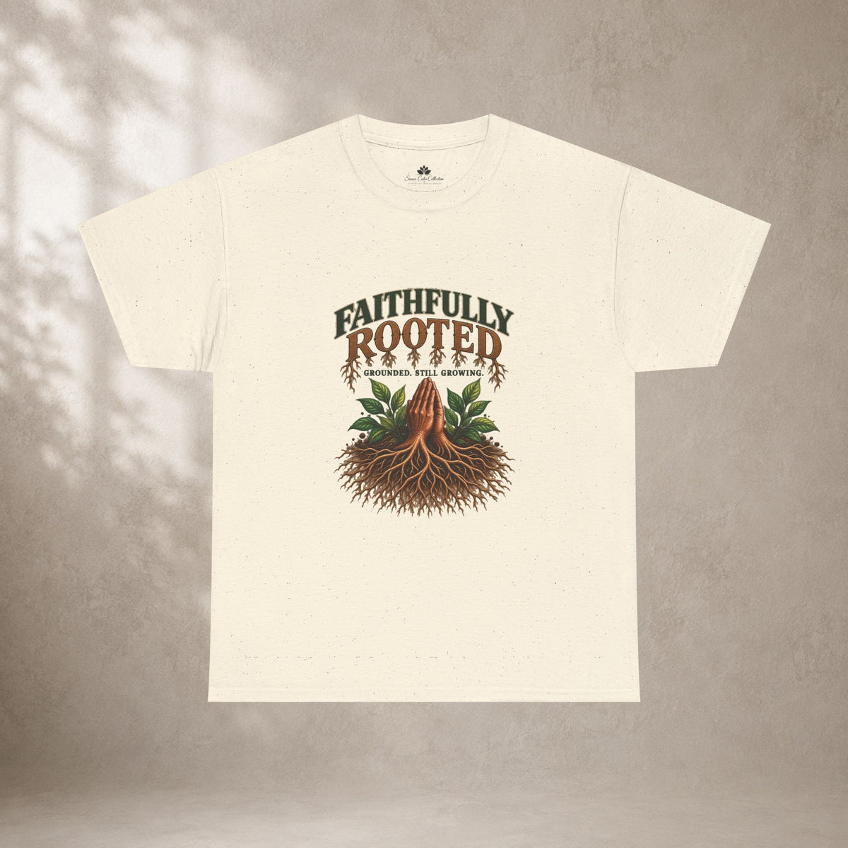 Faithfully Rooted | Christian Faith Graphic T-Shirt