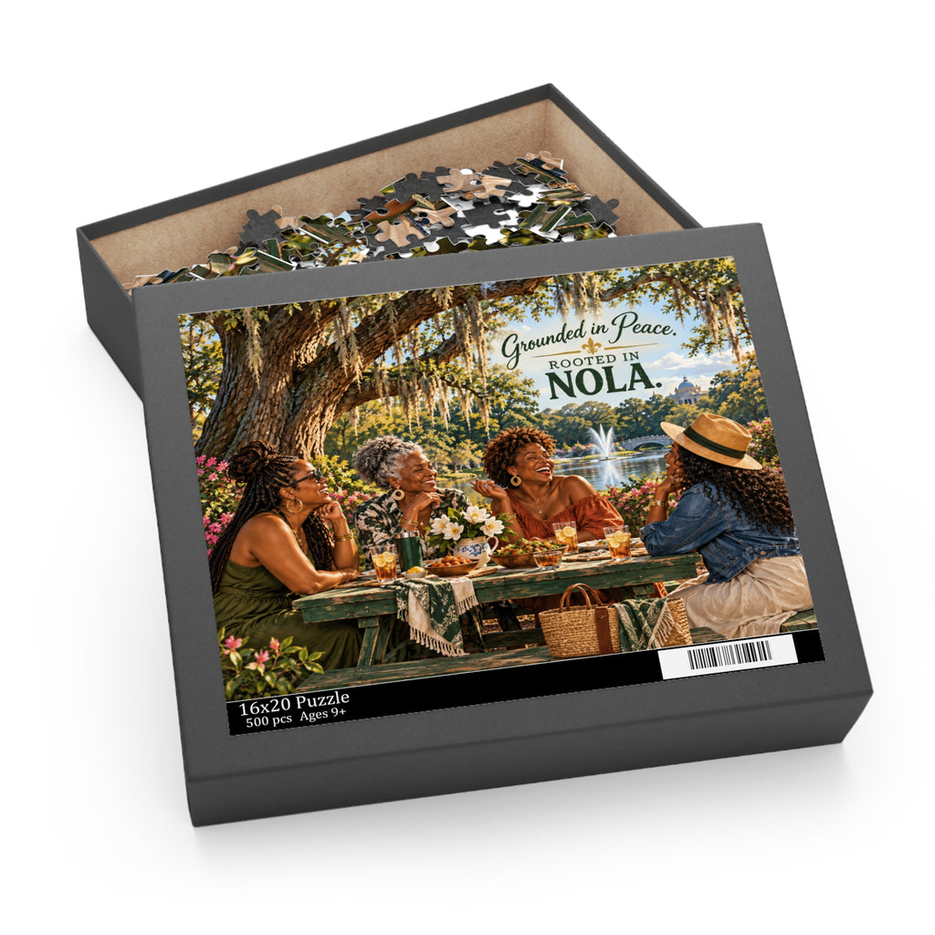 Grounded in Peace. Rooted in NOLA. — New Orleans Jigsaw Puzzle (120/252/500 pcs)