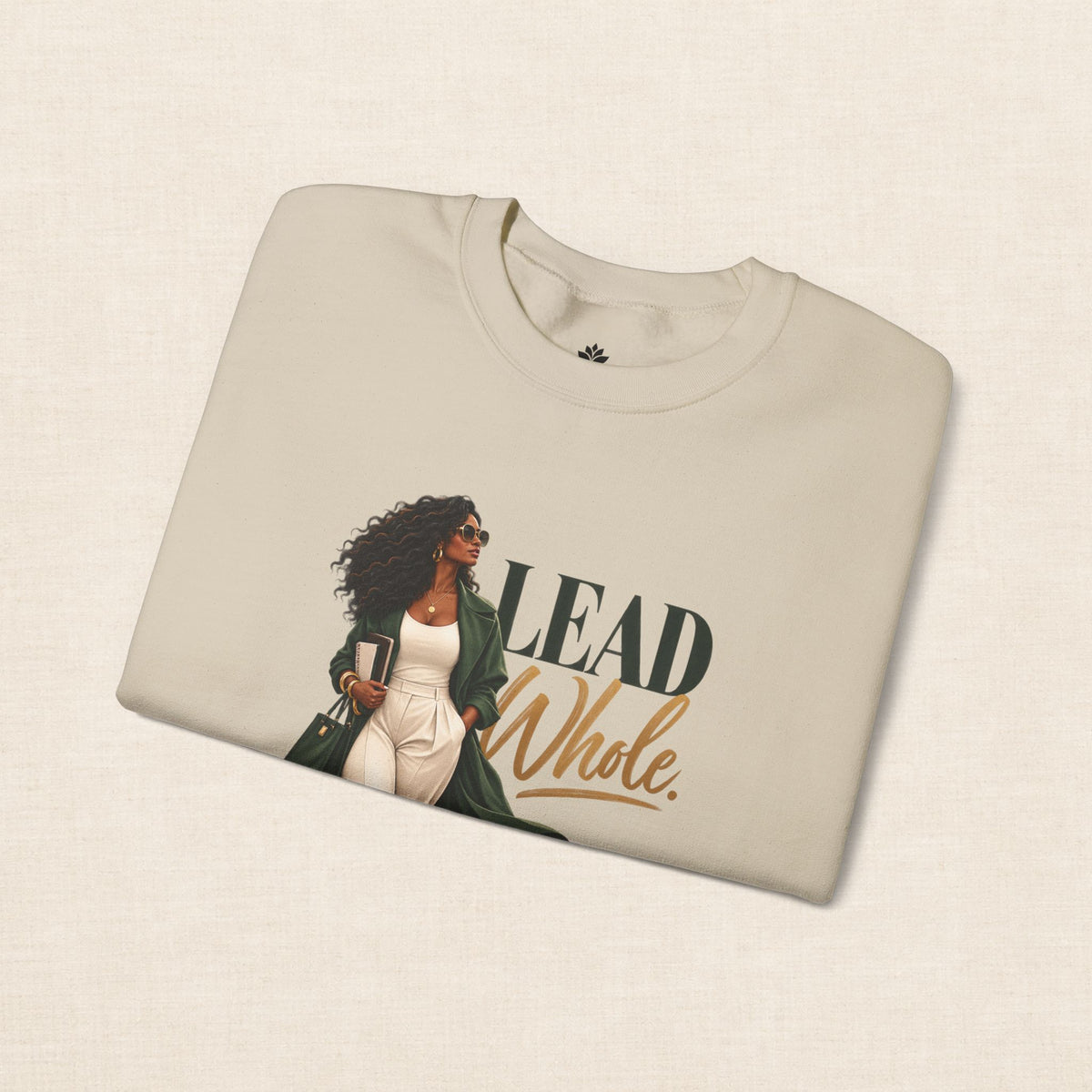Lead Whole | Women's Empowerment Crewneck Sweatshirt