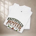 Faithfully Rooted | Christian Faith Graphic T-Shirt