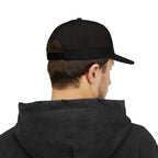 00:00 PAUSE Embroidered Snapback Trucker Cap