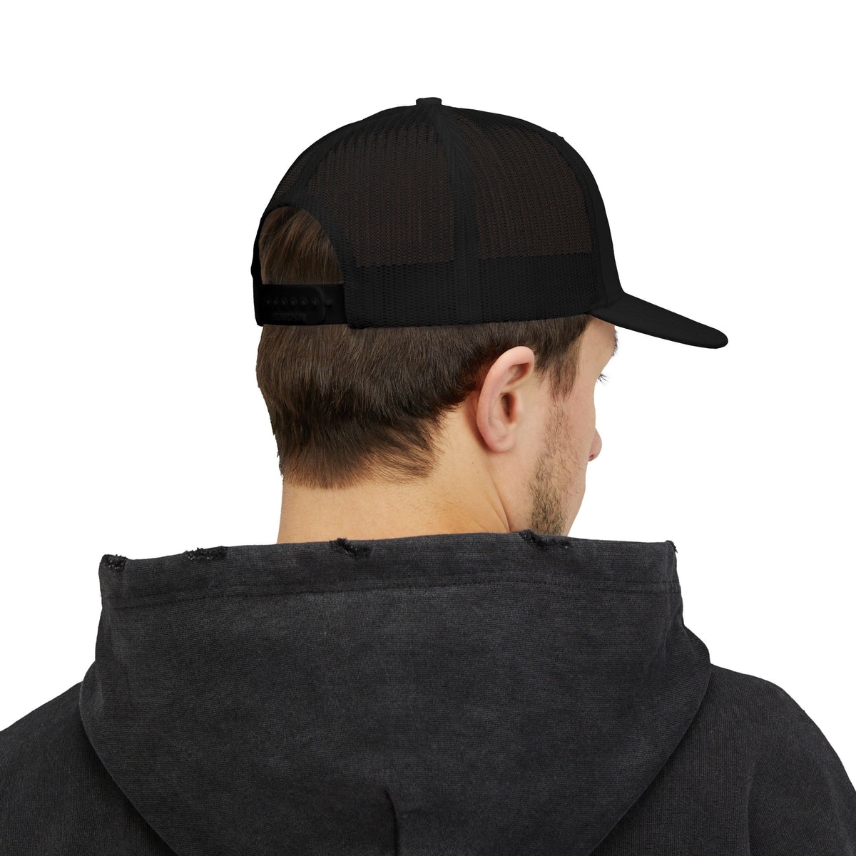00:00 PAUSE Embroidered Snapback Trucker Cap