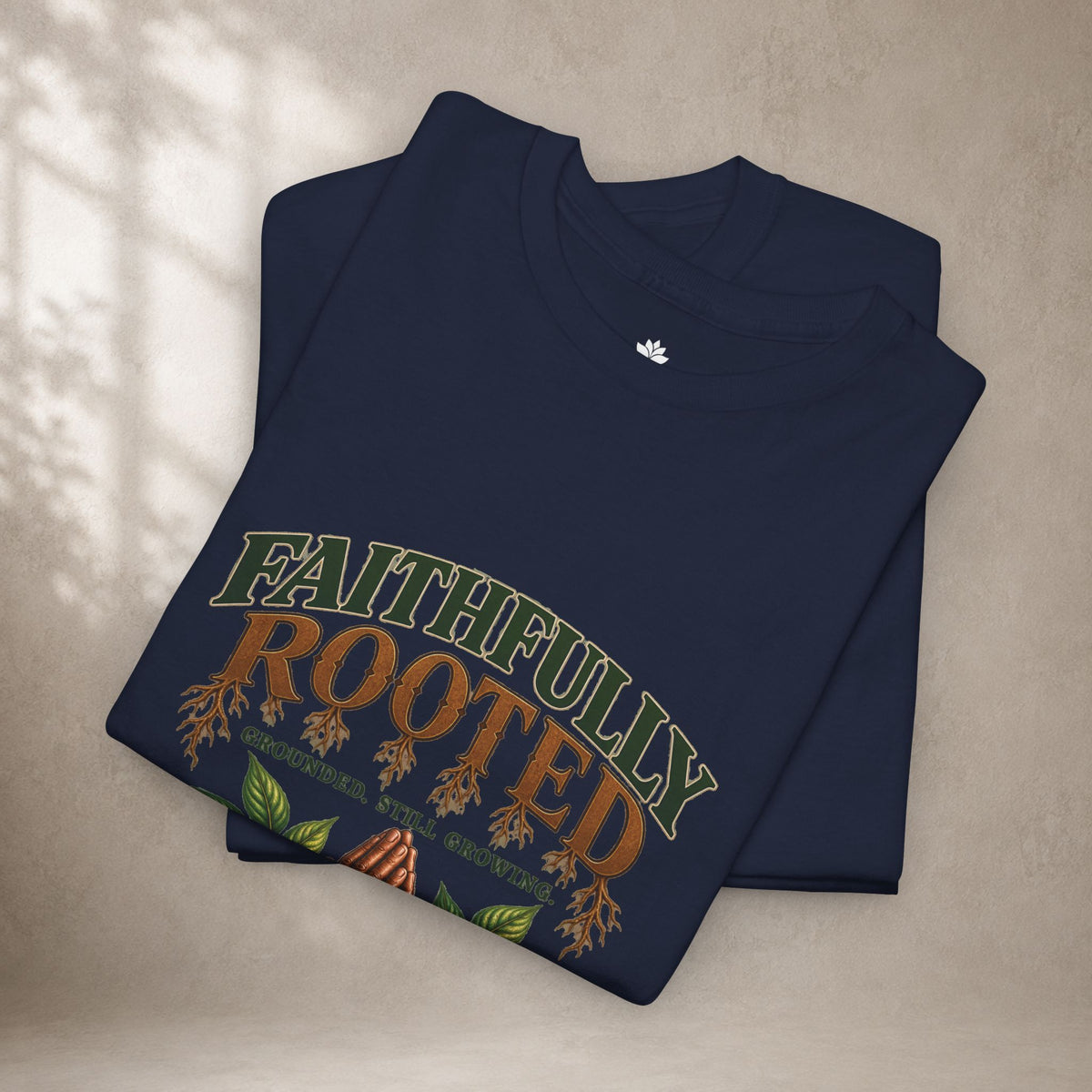 Faithfully Rooted | Christian Faith Graphic T-Shirt