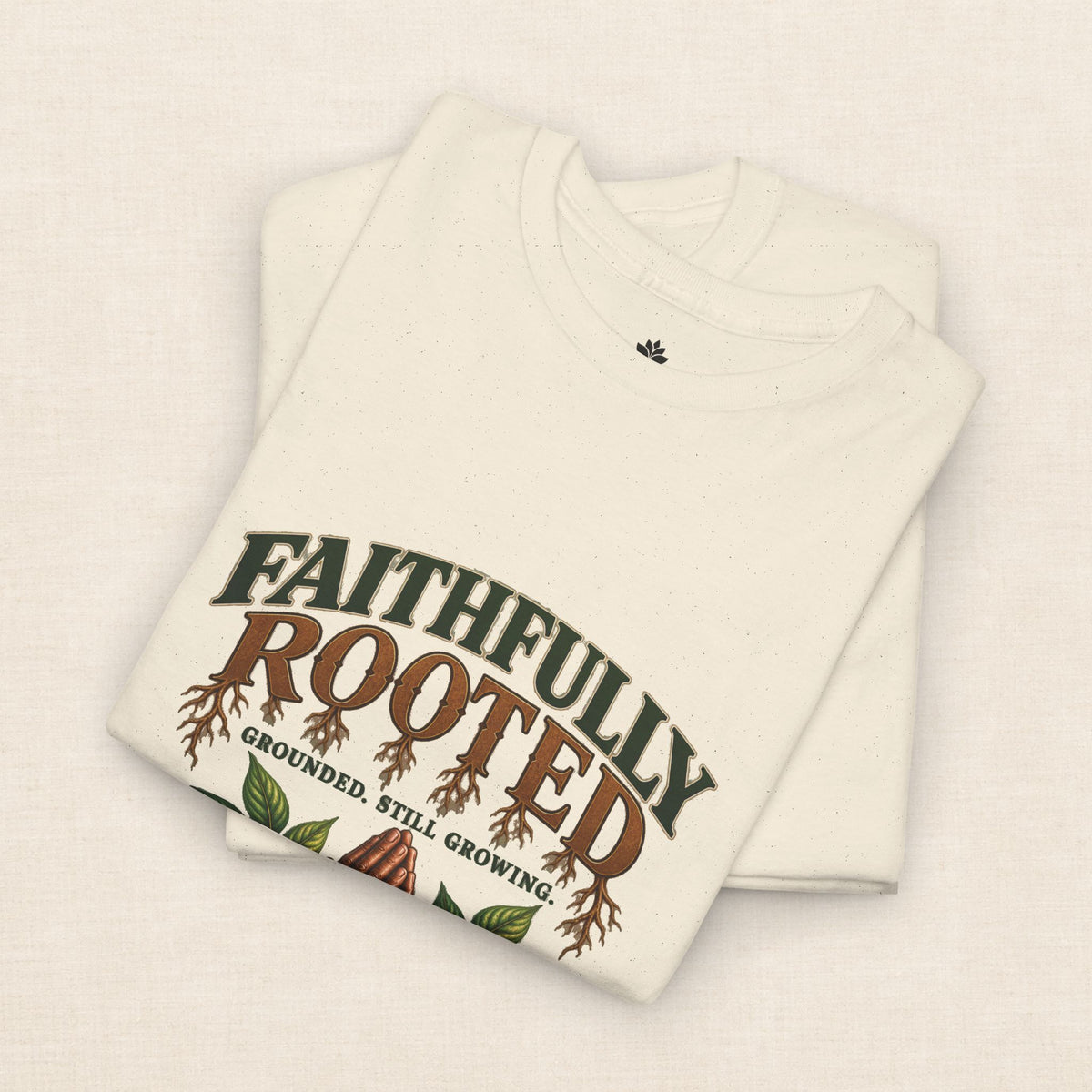 Faithfully Rooted | Christian Faith Graphic T-Shirt