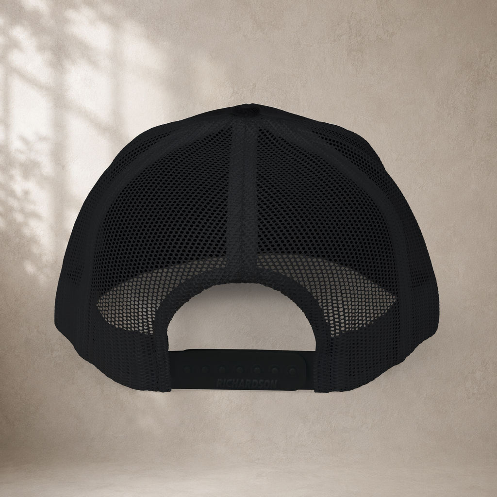 00:00 PAUSE Embroidered Snapback Trucker Cap