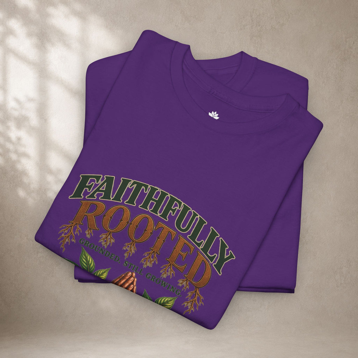 Faithfully Rooted | Christian Faith Graphic T-Shirt