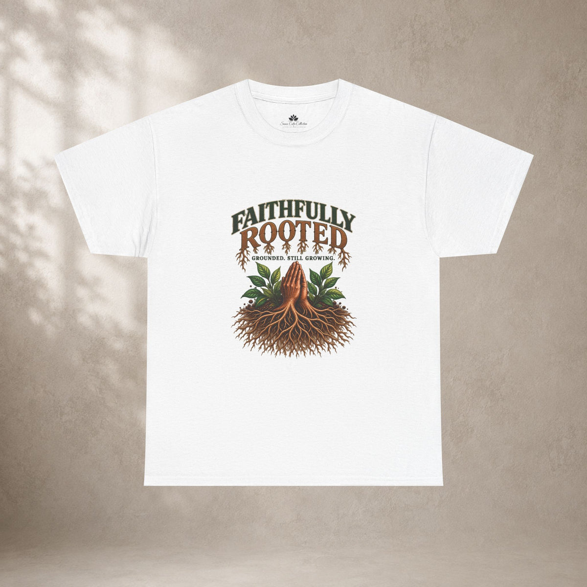 Faithfully Rooted | Christian Faith Graphic T-Shirt