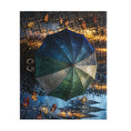 Covered — Rainy Cityscape Jigsaw Puzzle | 252 or 500 Pieces