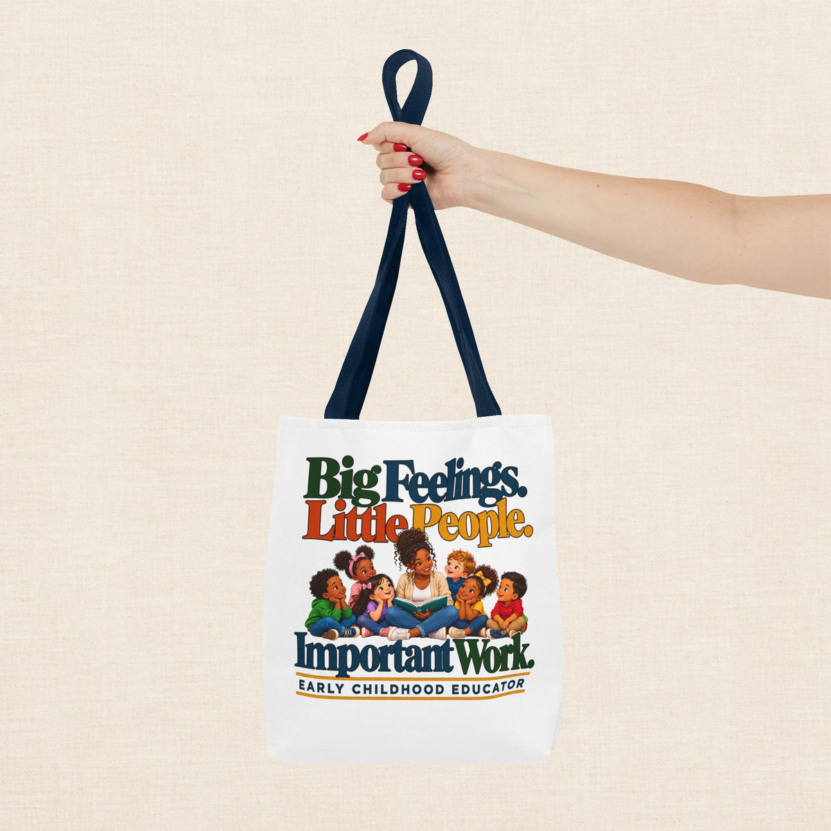 Signature Tote Bag - White