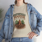 Faithfully Rooted | Christian Faith Graphic T-Shirt