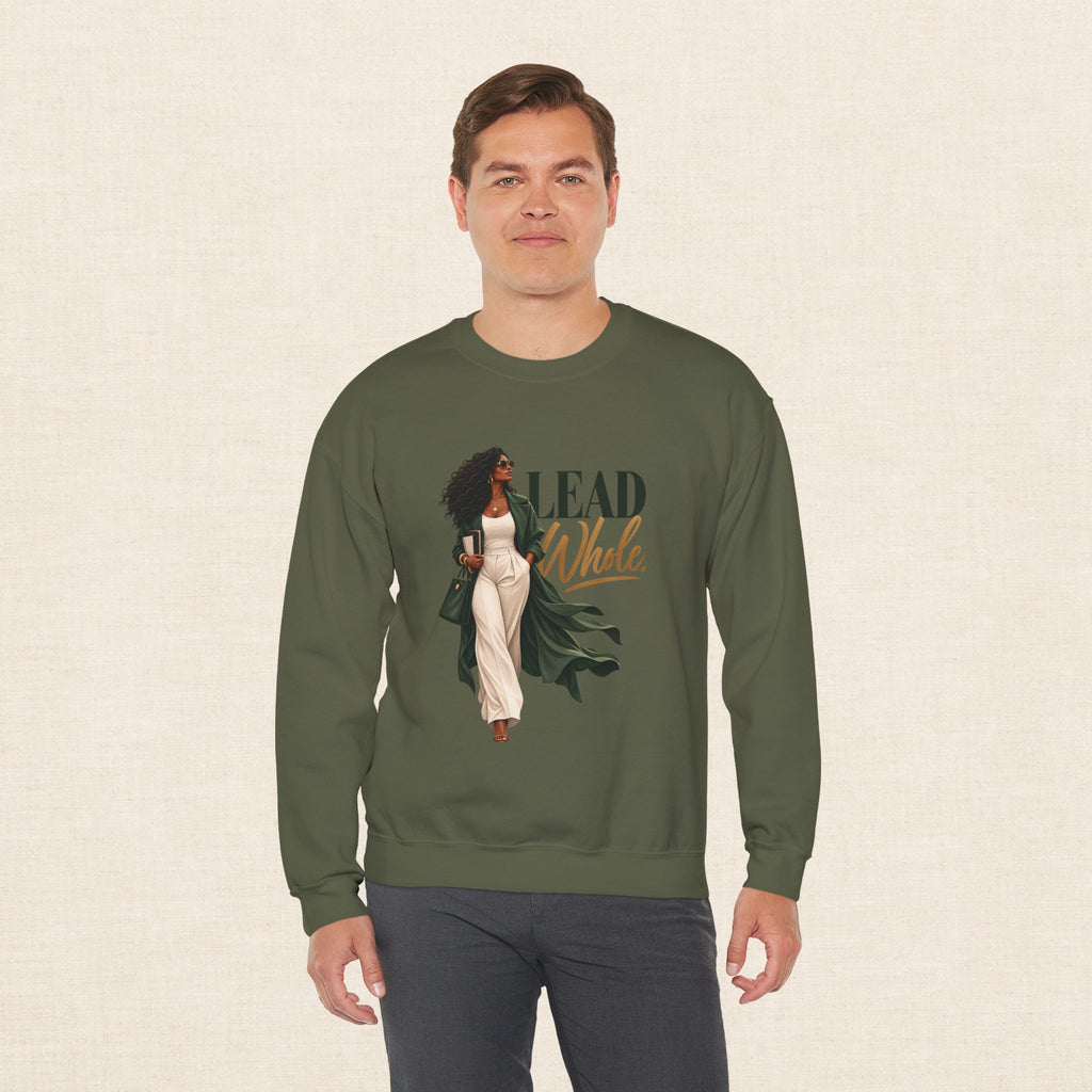 Lead Whole | Women's Empowerment Crewneck Sweatshirt