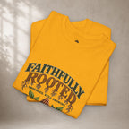 Faithfully Rooted | Christian Faith Graphic T-Shirt
