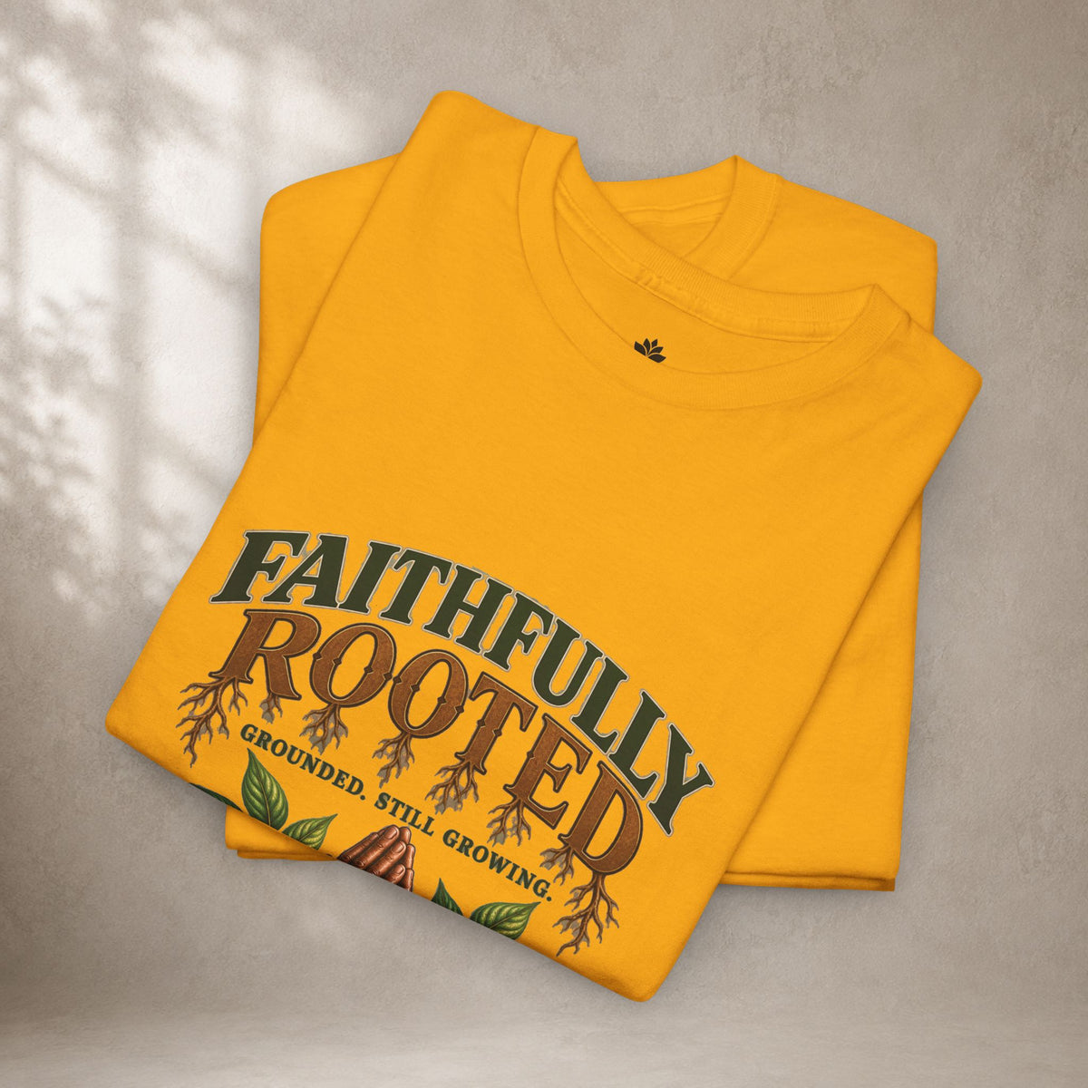 Faithfully Rooted | Christian Faith Graphic T-Shirt