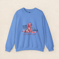 More Than A Ribbon. Space for the Fight. | Breast Cancer Awareness Crewneck Sweatshirt