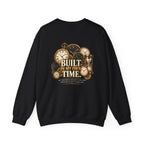 Built in My Own Time Vintage Clock Sweatshirt