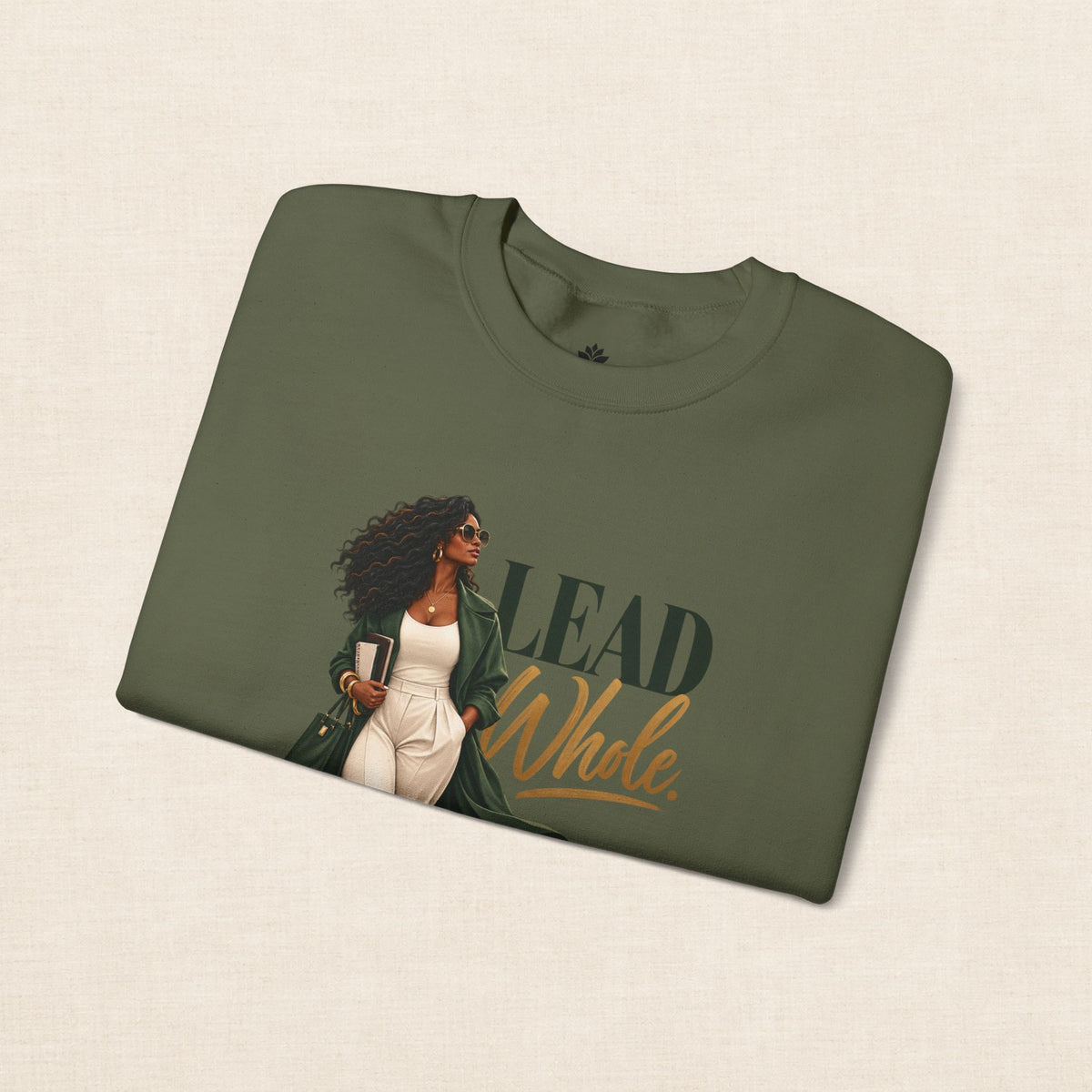 Lead Whole | Women's Empowerment Crewneck Sweatshirt